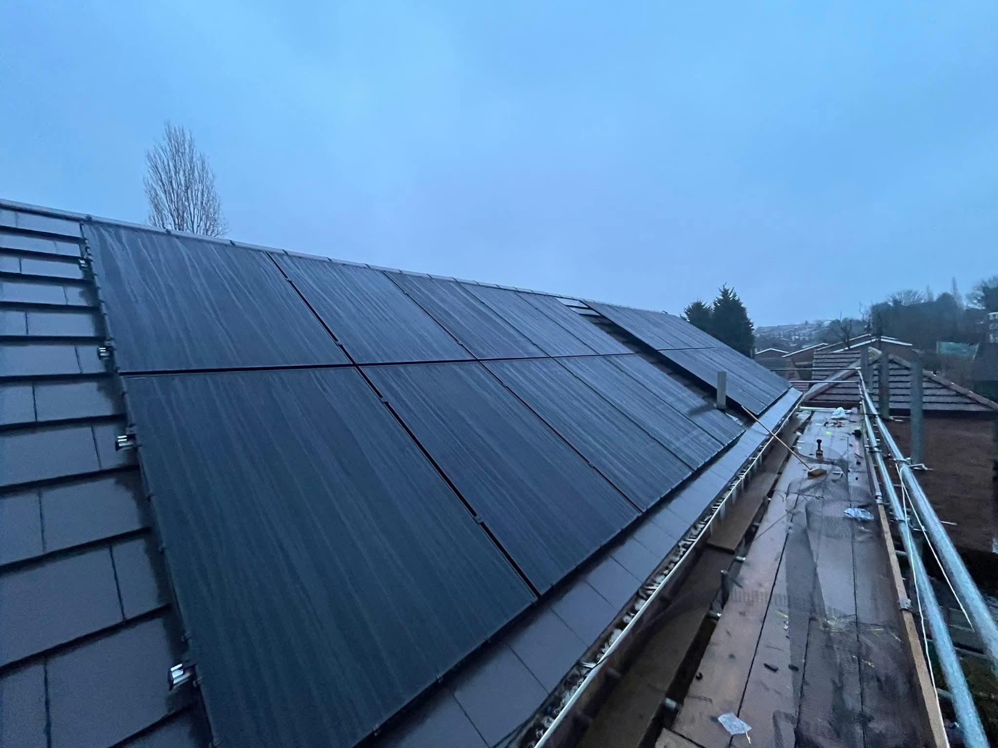 Full re-roof strip and replacement on Yorkshire property by Smith Bros Roofing